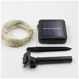 Solar Copper Wire Fairy Lights with Remote Control