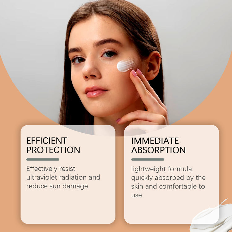 Hydrating SPF Sunscreen Cream packaging box