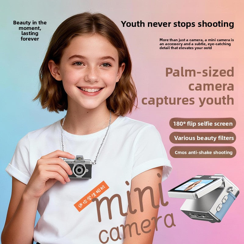 Palm-Sized Mini Camera