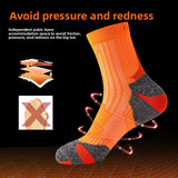 Professional Marathon Running Socks with Anti-Slip Towel Bottom