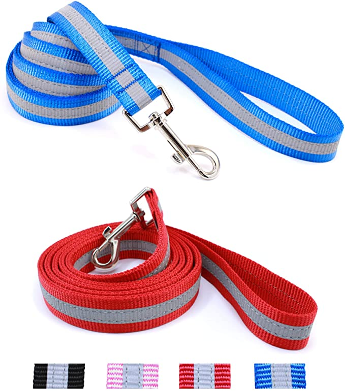 Da Boon Reflective Leash Red