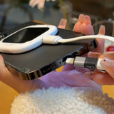 Self-timer with screen