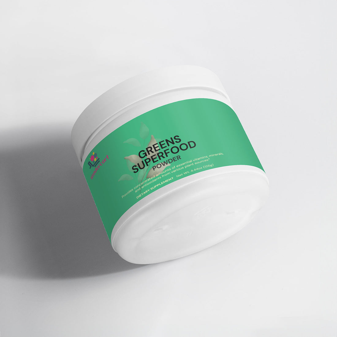 Green Superfood Powder for Energy Digestion and Wellness
