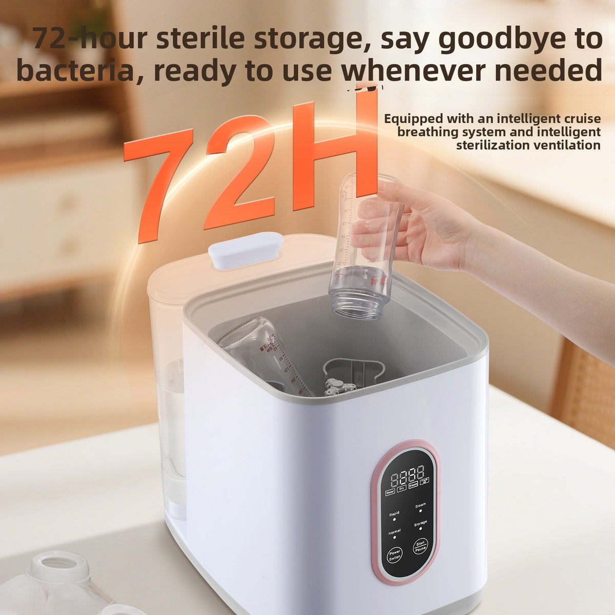 Fully Automatic Bottle Cleaning Machine