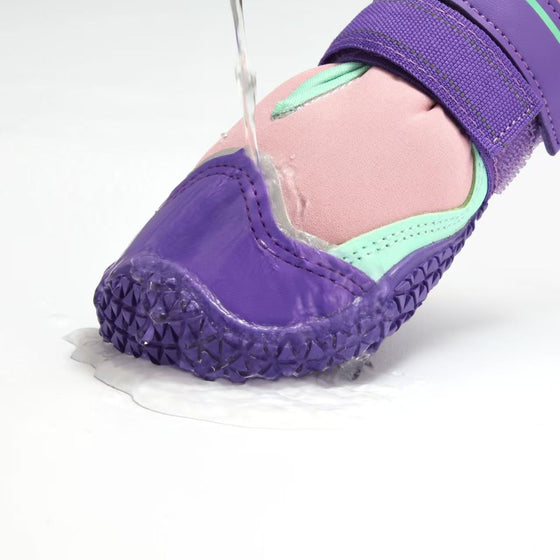 Waterproof dog boots with reflective straps, photo 4