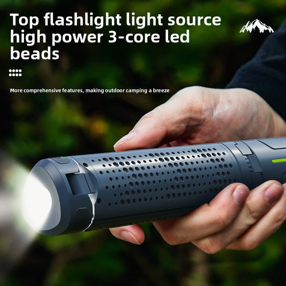 Multifunctional three-leaf camping lamp Outdoor Lighting & Tools product image 4