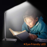 LED flex desk lamp, black colorway