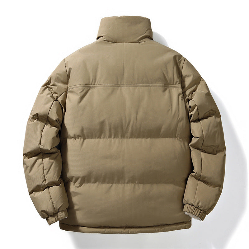 Reversible Stand Collar Winter Coat