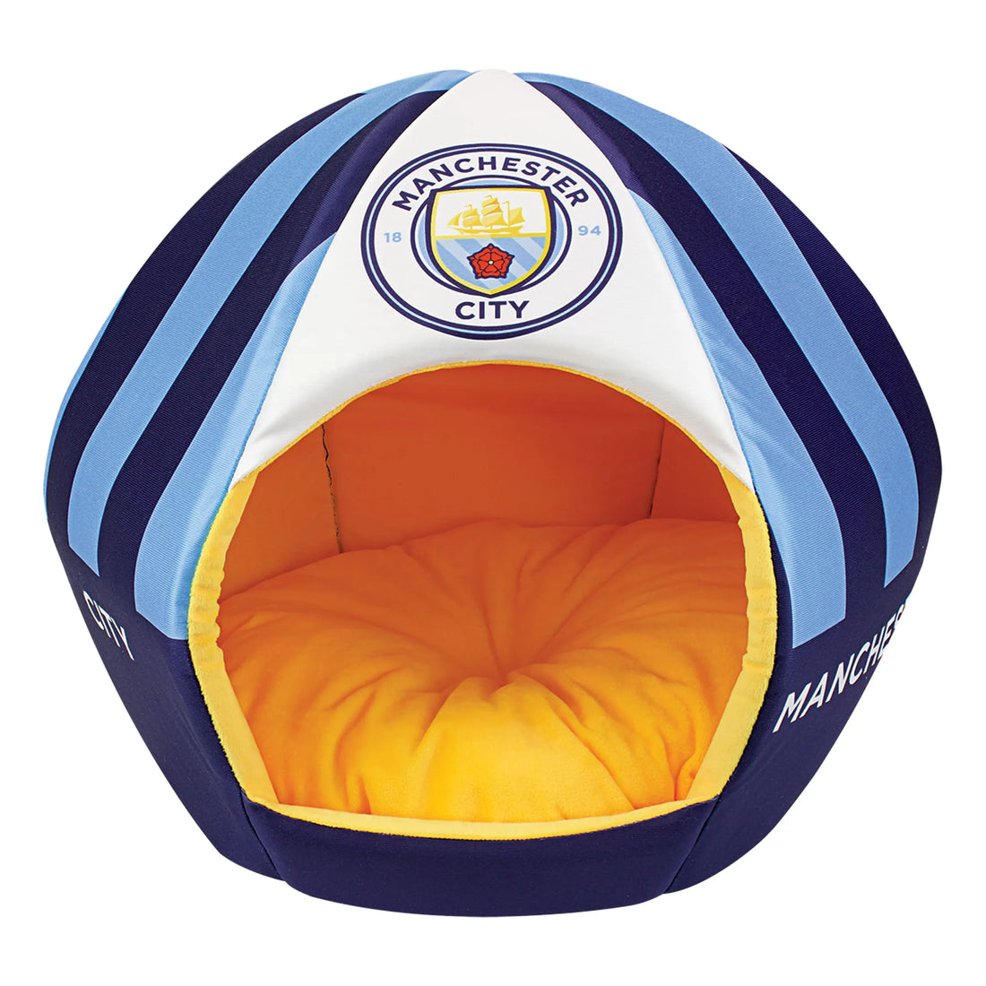 Manchester City inspired pet bed, medium, alternate view