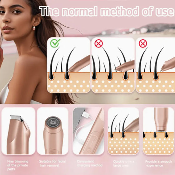 Women's Dual Head Electric Body Shaver Beauty Tools & Devices product image 3