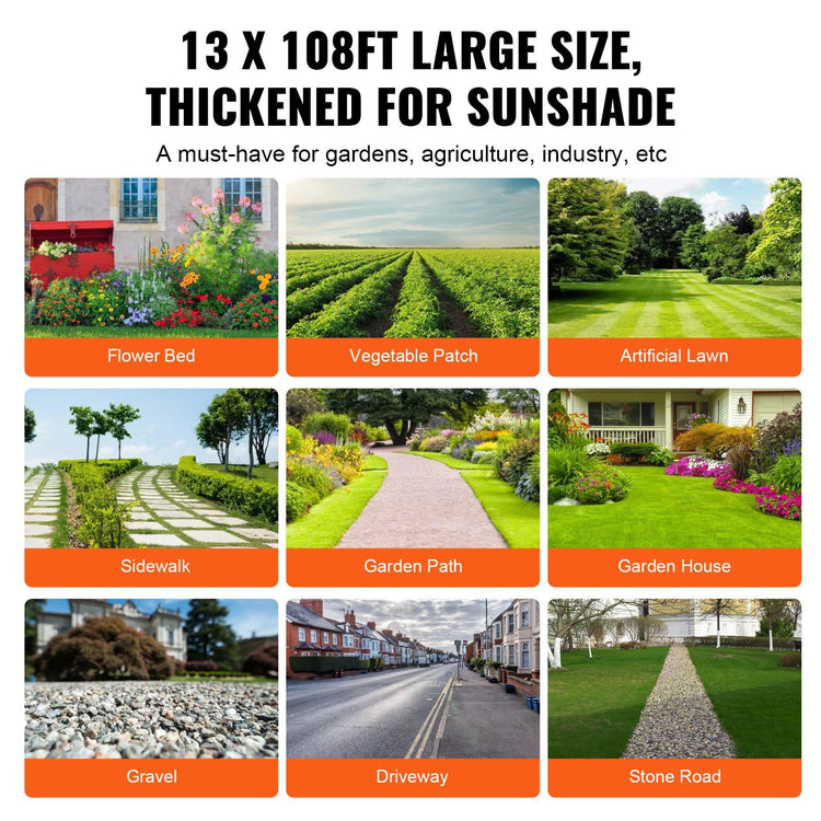 13FT x 108FT Weed Barrier Fabric feature detail