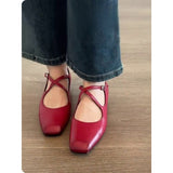 Women's Vintage Mary Jane Flat Shoes