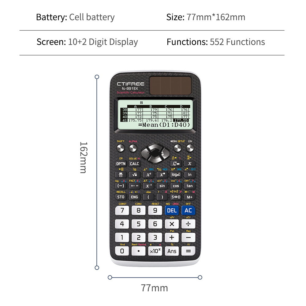 FX-991EX Scientific Function Calculator