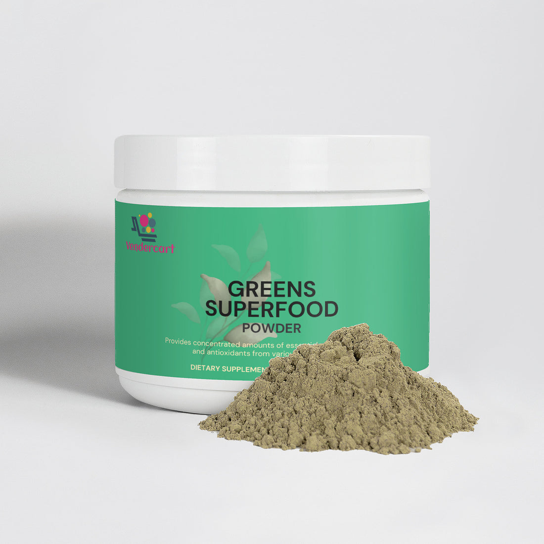 Green Superfood Powder for Energy Digestion and Wellness