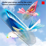 Electric Simulation Luban Flying Bird 360 Degree Spinning Flapping Wing Glowing Toy