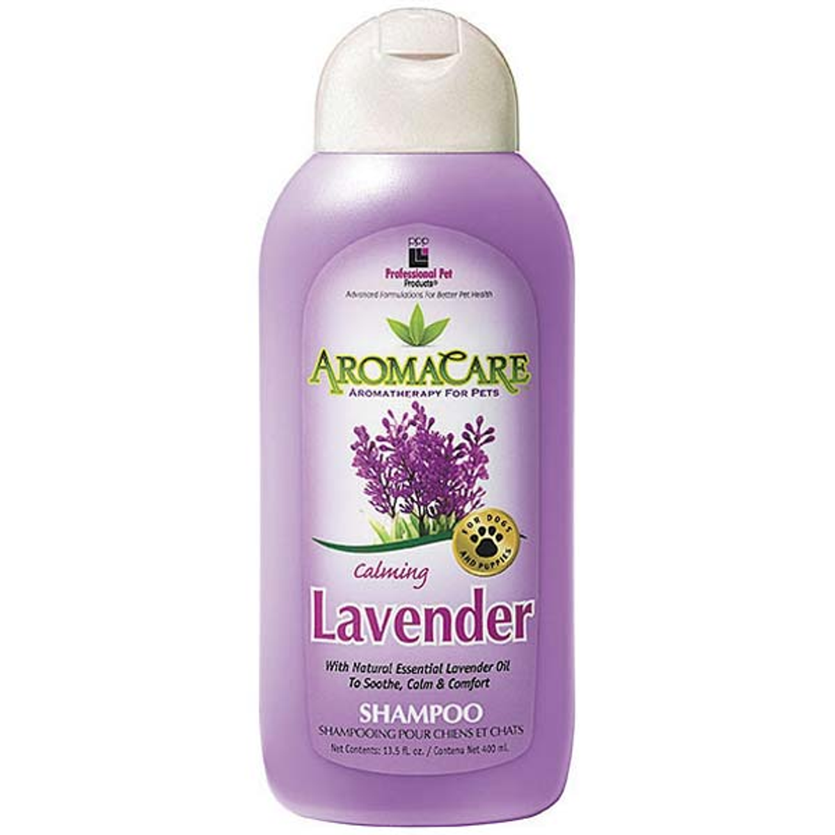 PPP AromaCare Calming Lavender Dog Shampoo, 13.5 oz