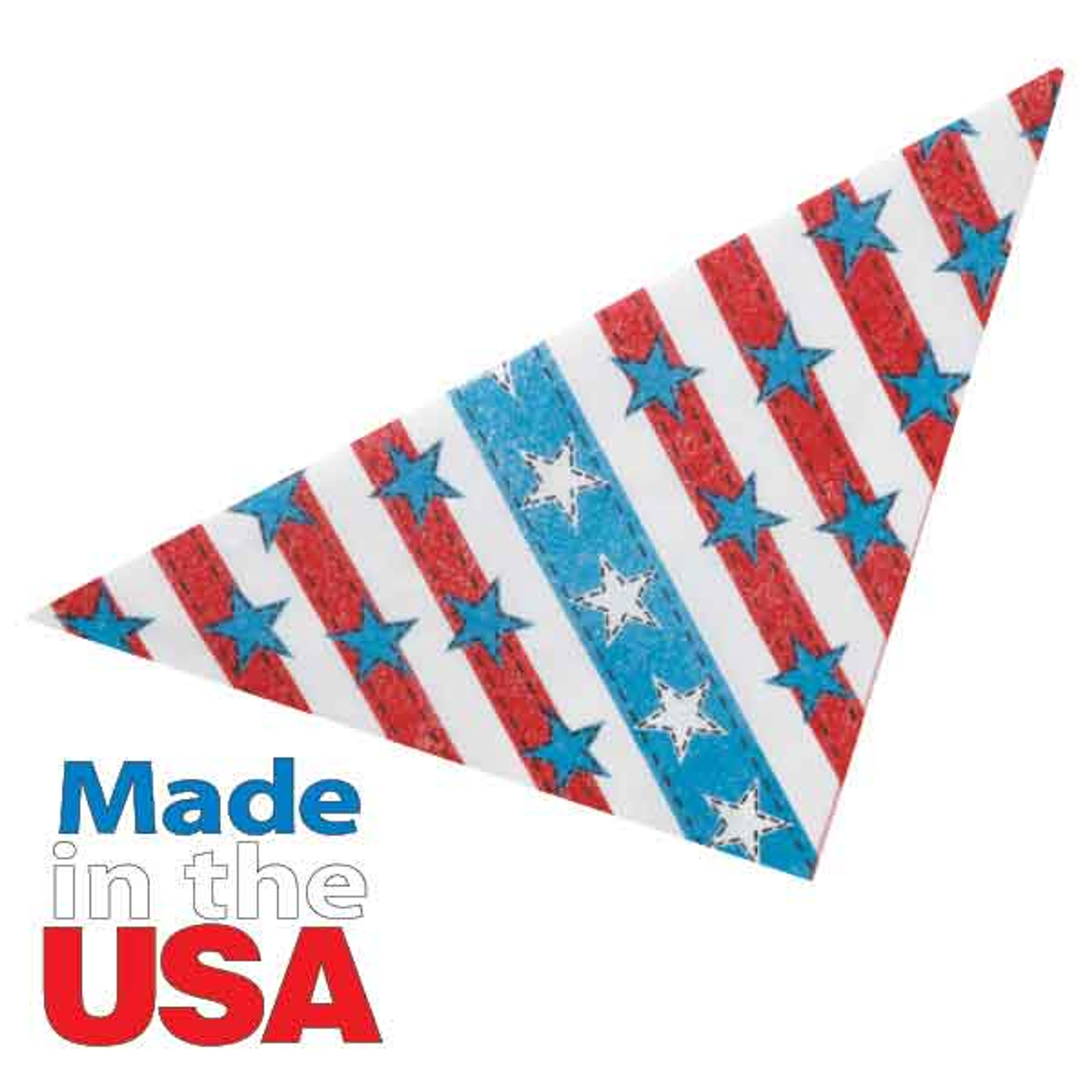 Top Performance American Denim Pet Bandana