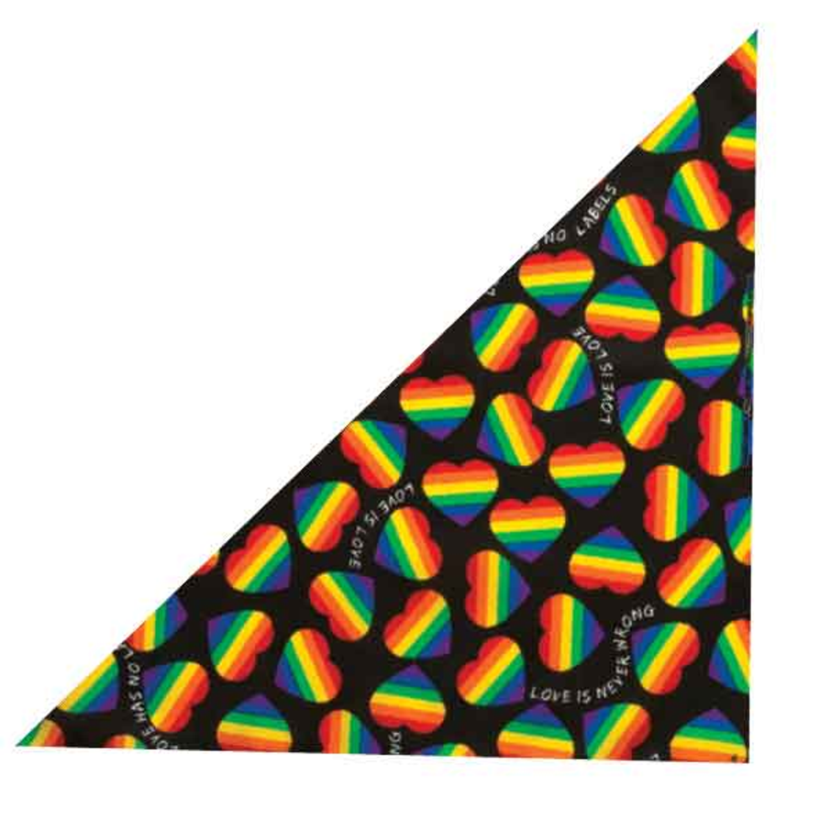 Top Performance Love Is Love Pet Bandana