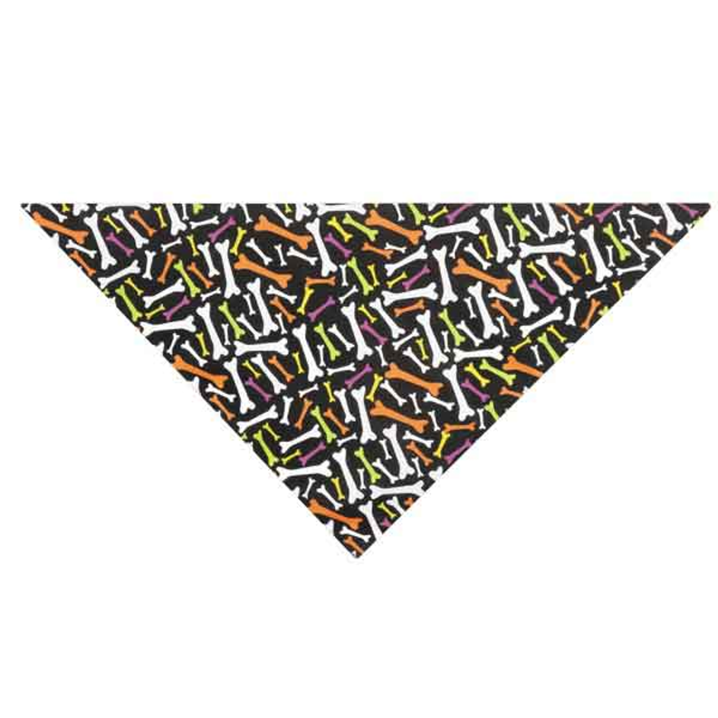 Top Performance Neon Bones Halloween Pet Bandana