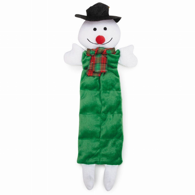 Griggles Holiday Squeaktacular Snowman Dog Toy