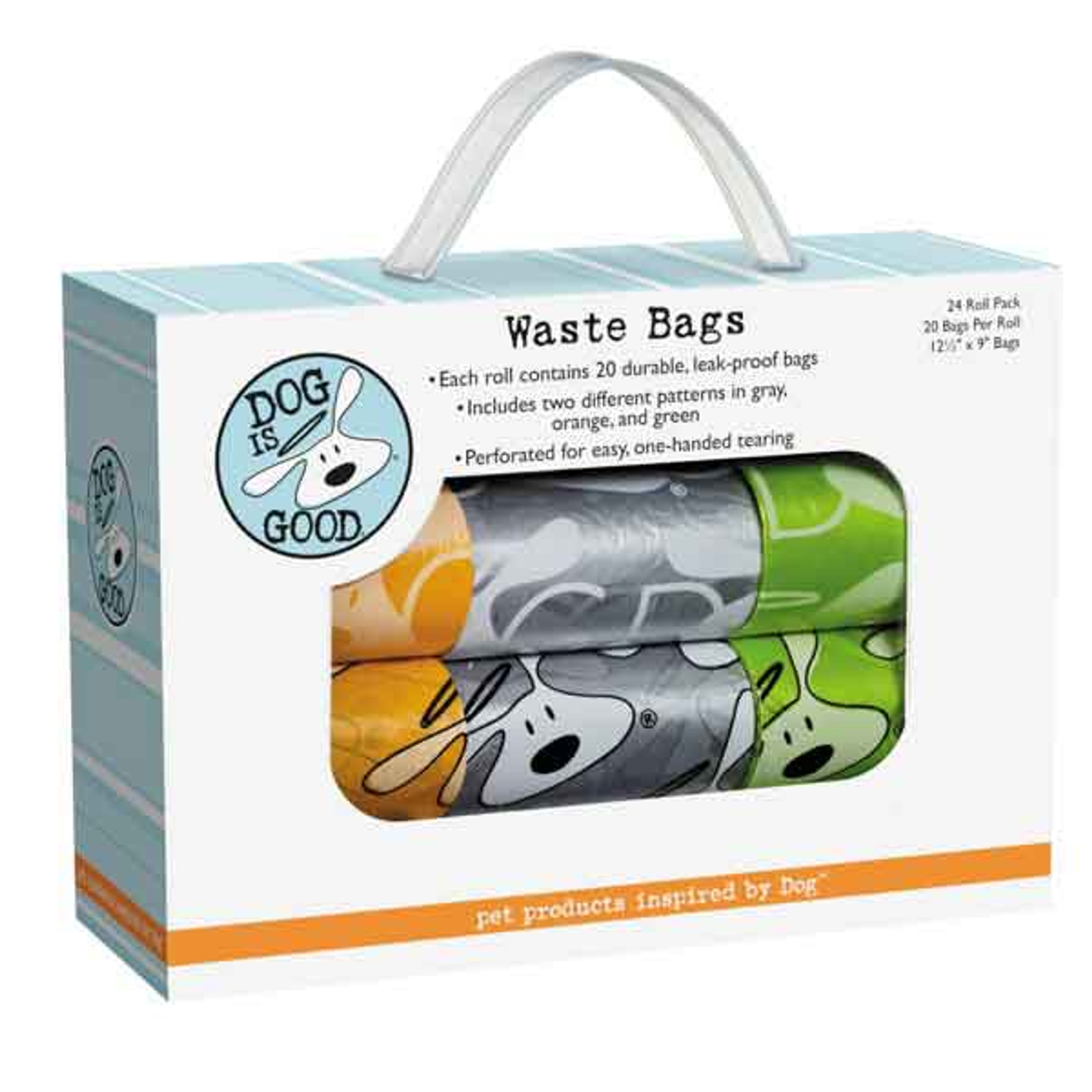 Dog is Good Icon Dog Waste Bags 24-Pack