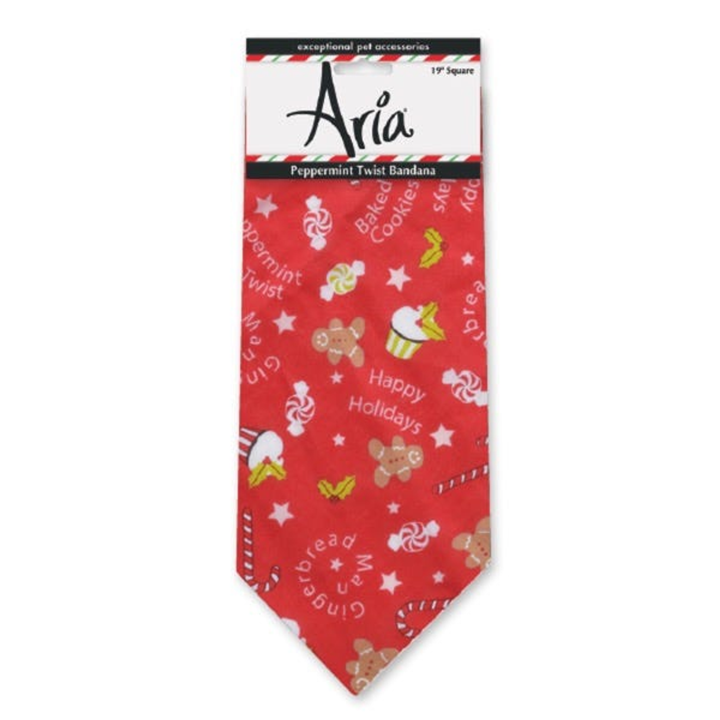 Aria Peppermint Twist Dog Bandana
