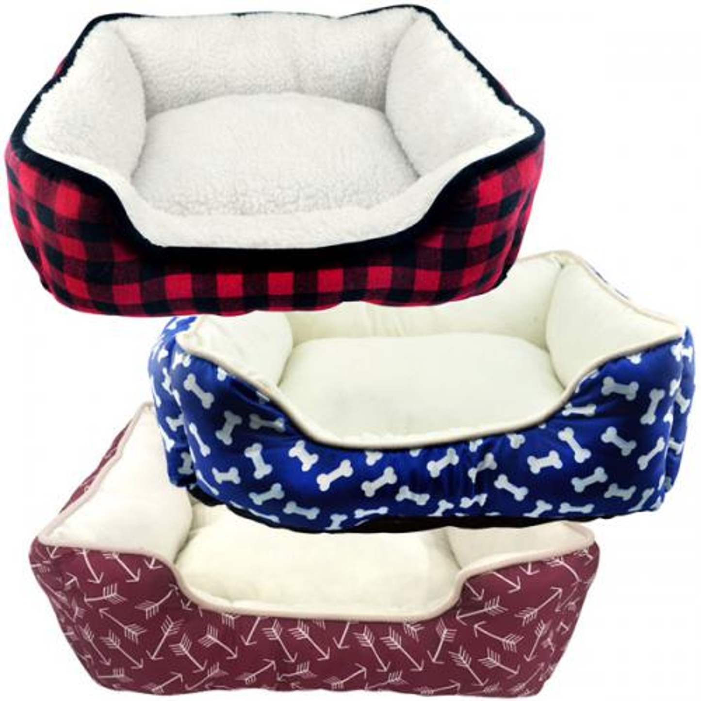 Slumber Pet 19in Cuddler Dog Bed
