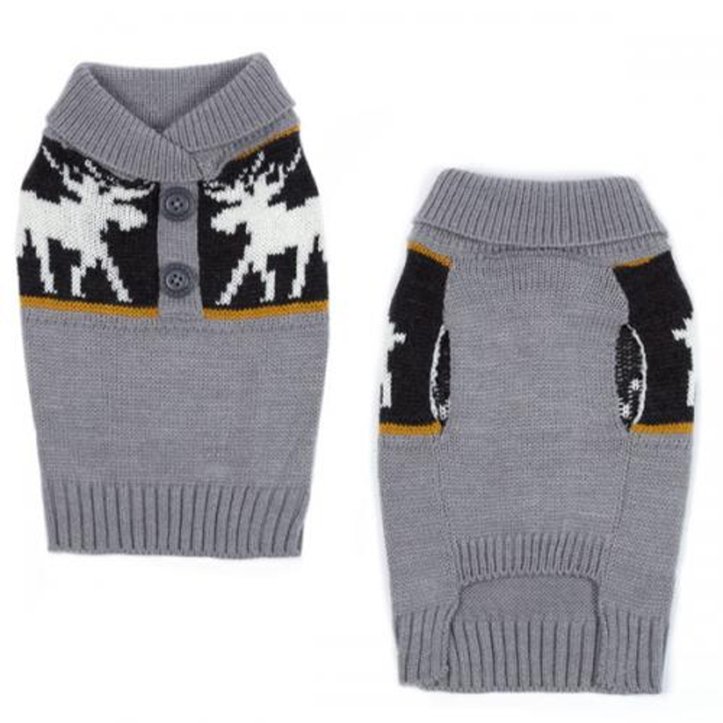 Casual Canine Shawl Collar Dog Sweater
