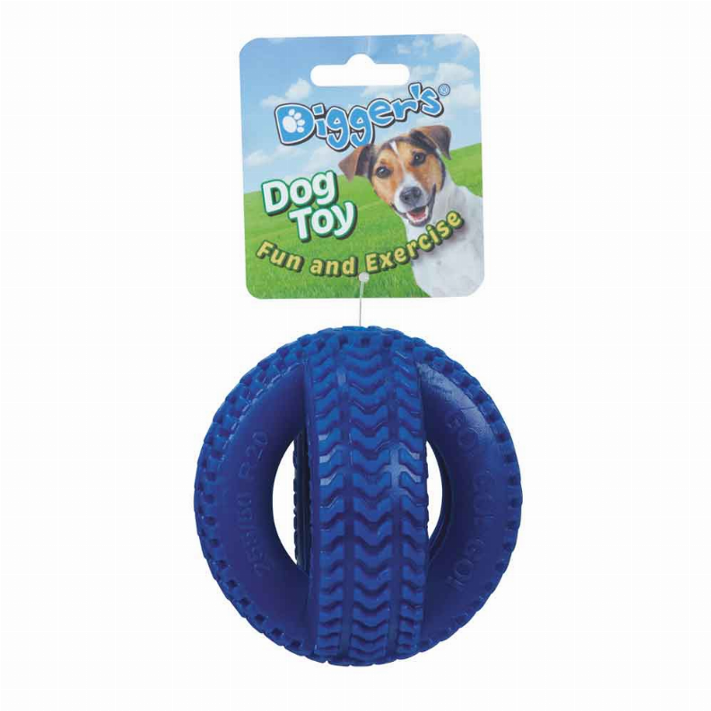 Digger's Double Tire Dog Toy