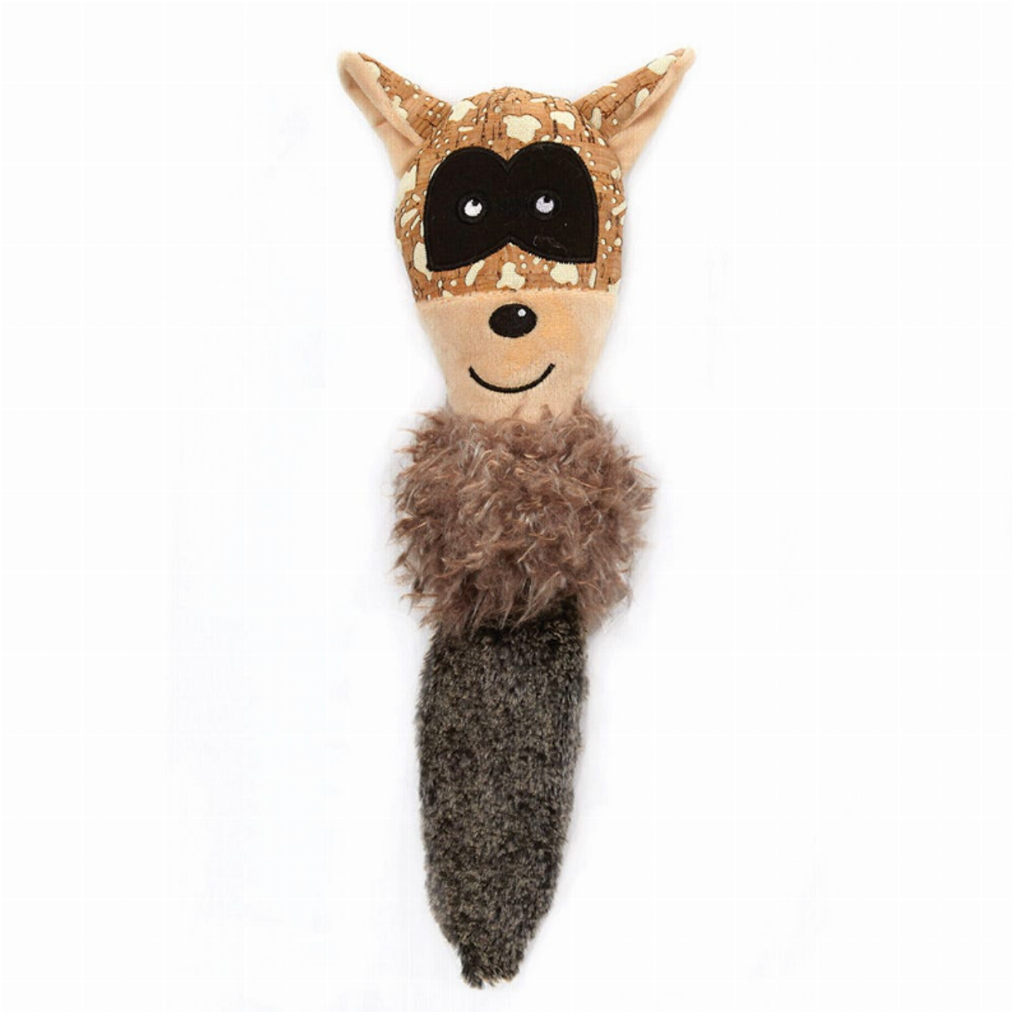 Zanies Corkie Friends Funny Faces Happy Dog Toy