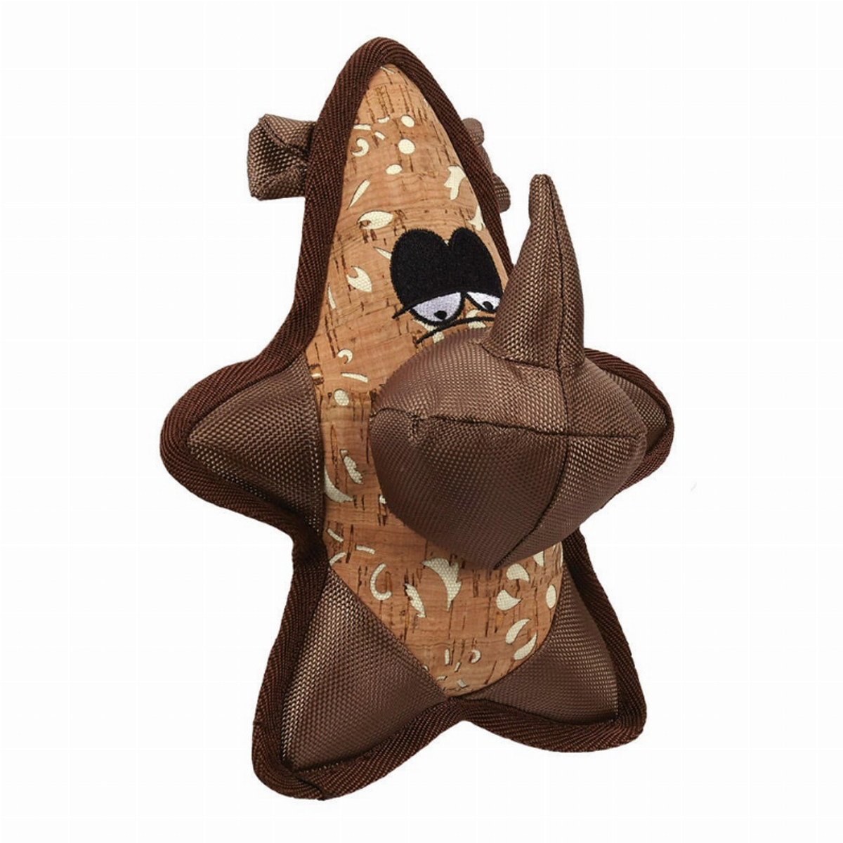 Zanies Corkie Friends Wild Bunch Rhino Dog Toy