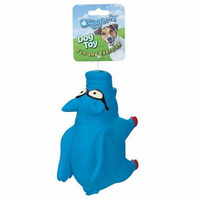 Digger's Flying Grunting Pig Dog Toy