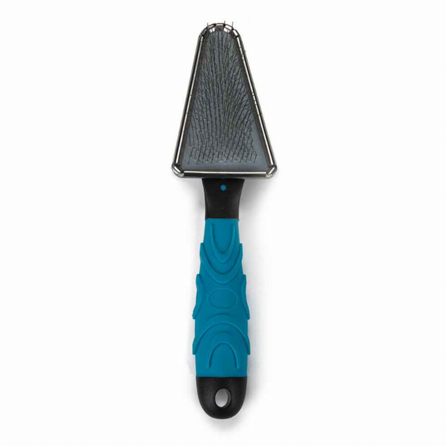 Master Grooming Tools Triangle Slicker Brush (Blue)