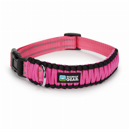 Guardian Gear Reflective Paracord Dog Collar & Lead
