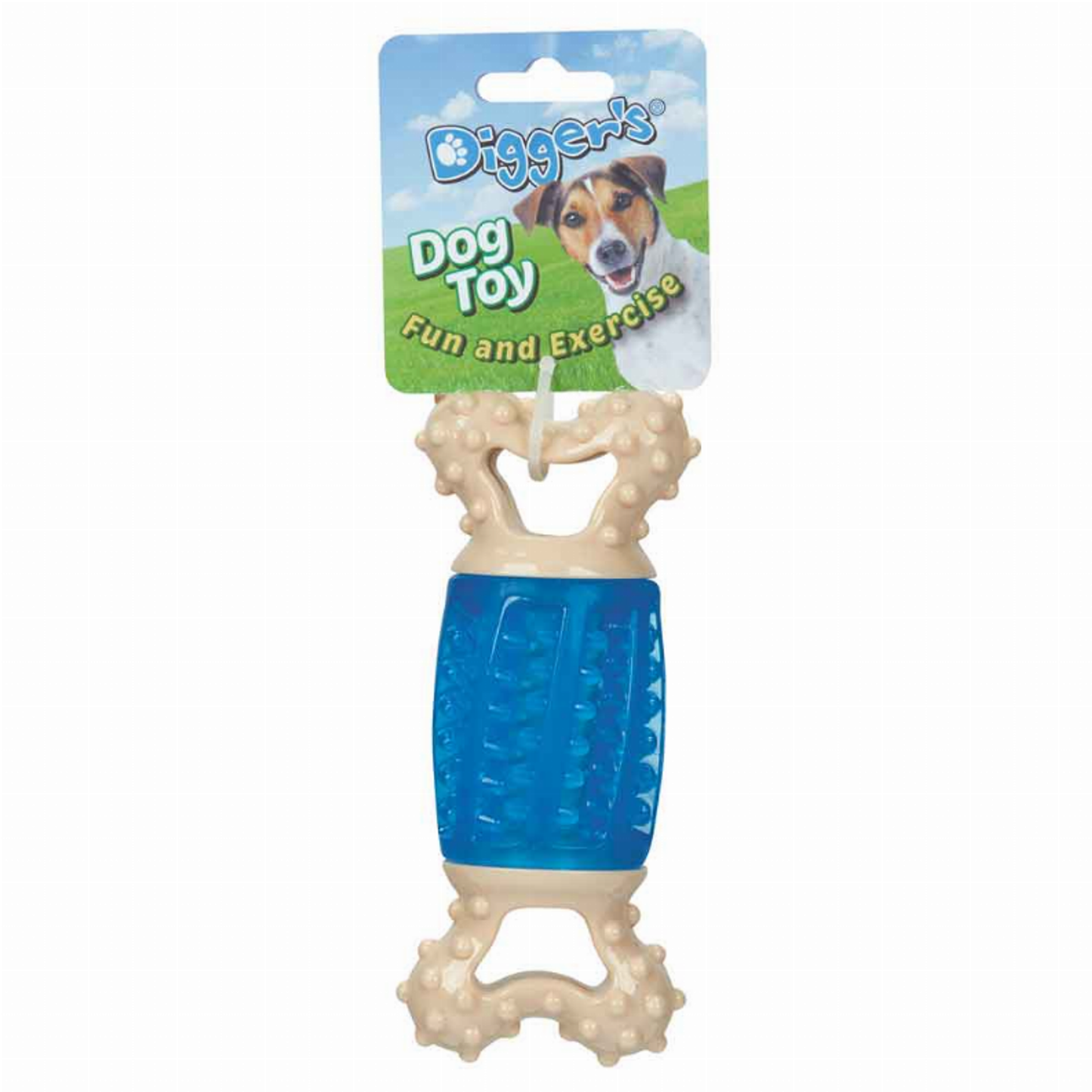 Digger's Giggle Bone Dog Toy