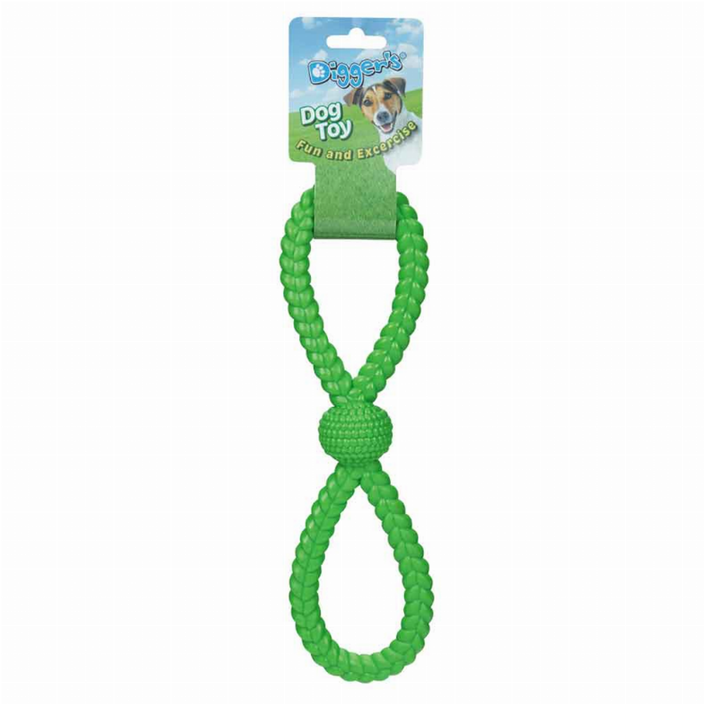 Digger's Figure 8 Tugger Dog Toy