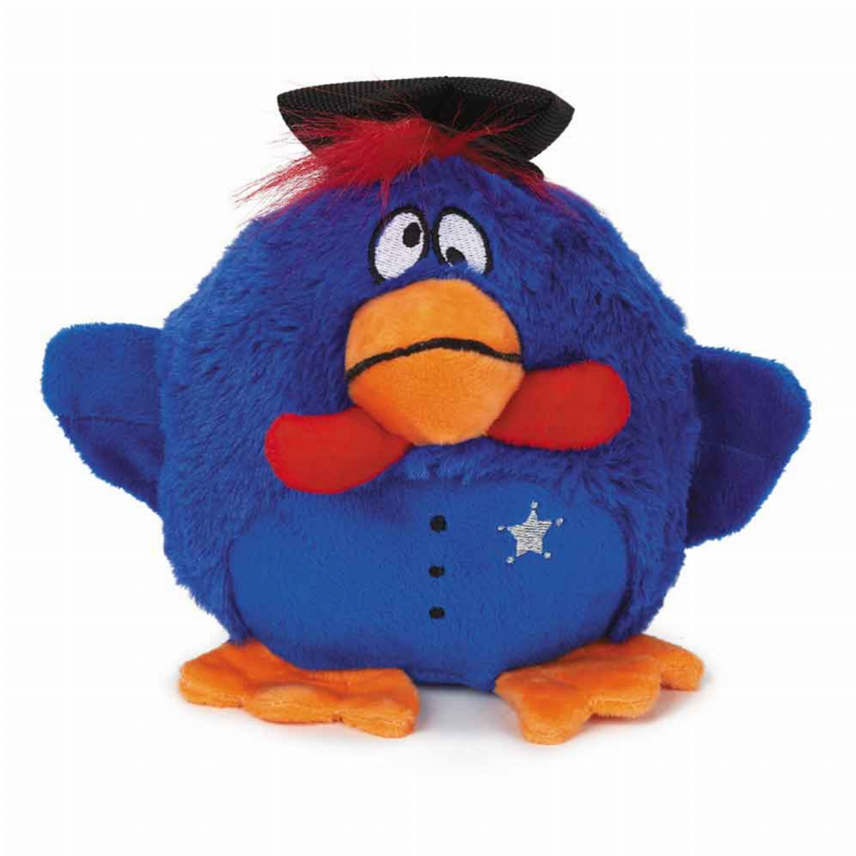 Zanies 1st Responder Police Officer Plush Dog Toy