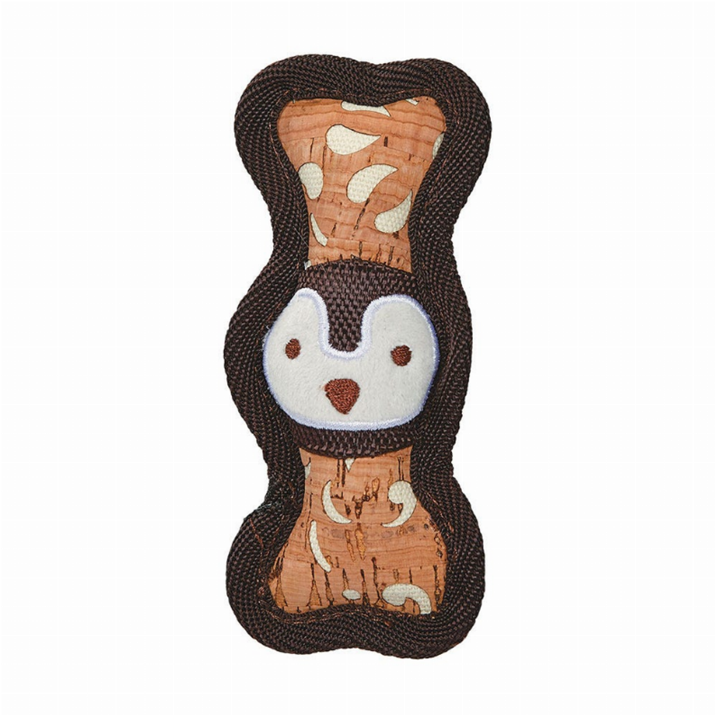 Zanies Corkie Mini Bone Bird Plush Dog Toy