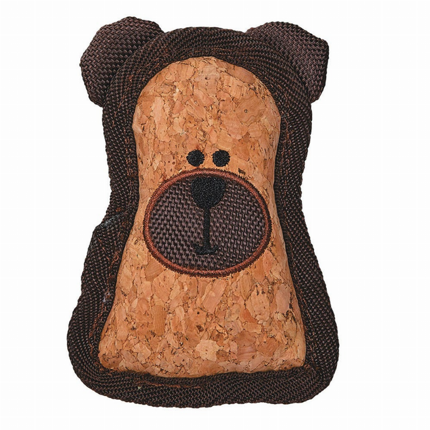 Zanies Corkie Mini Bear Plush Dog Toy