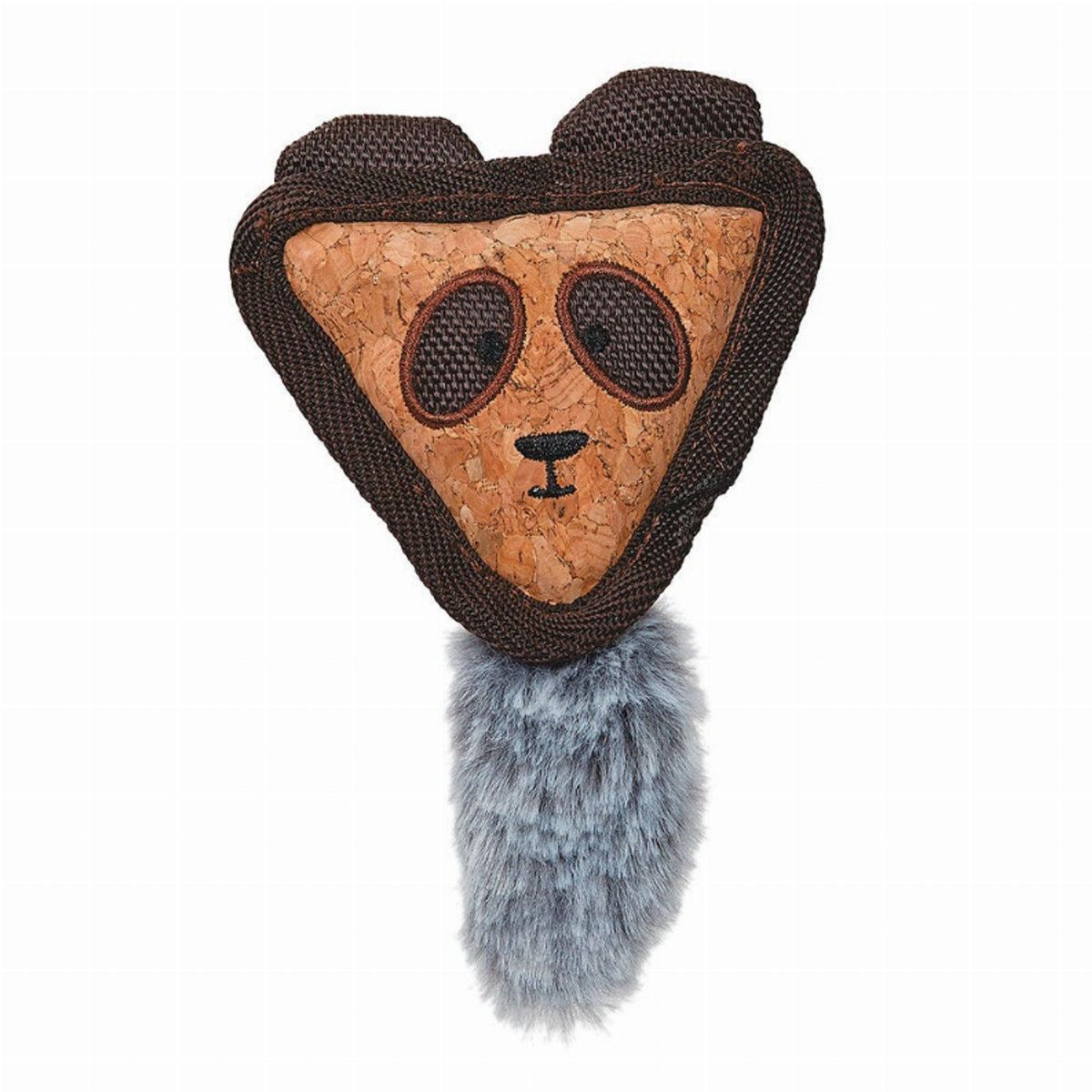 Zanies Corkie Mini Squirrel Plush Dog Toy