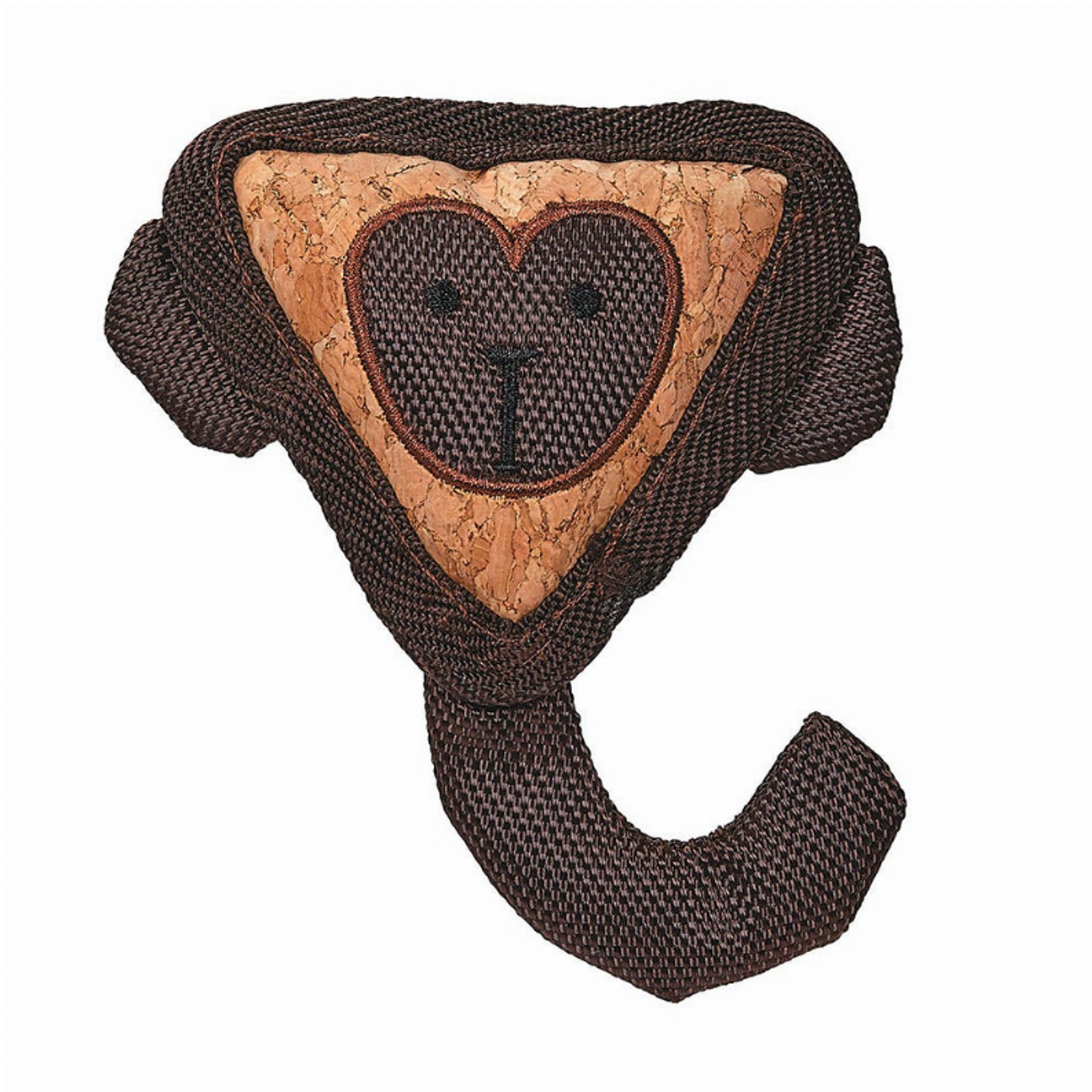 Zanies Corkie Mini Monkey Plush Dog Toy