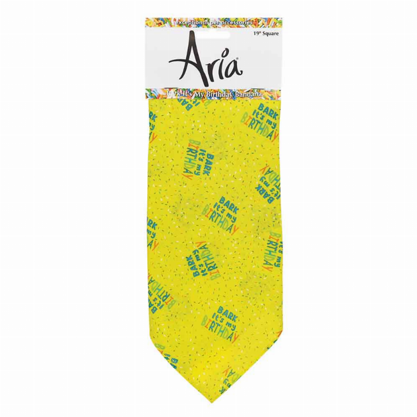 Aria Bark It's My Birthday Dog Bandana
