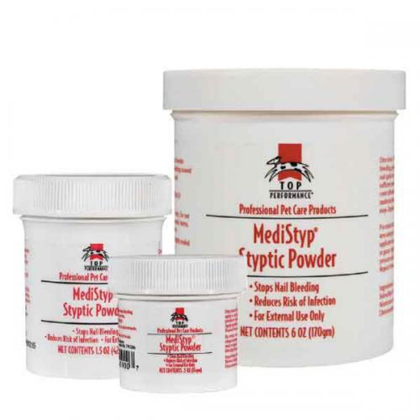 Top Performance MediStyp Styptic Powder 6 oz