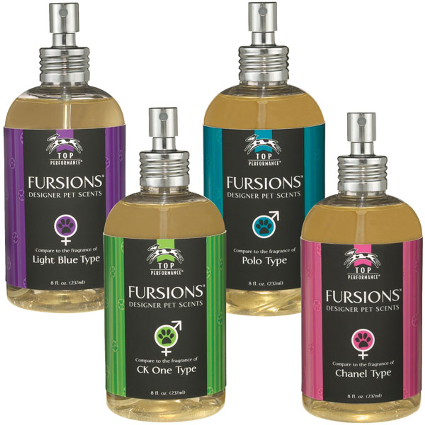 Top Performance Fursions Pet Cologne 8 oz