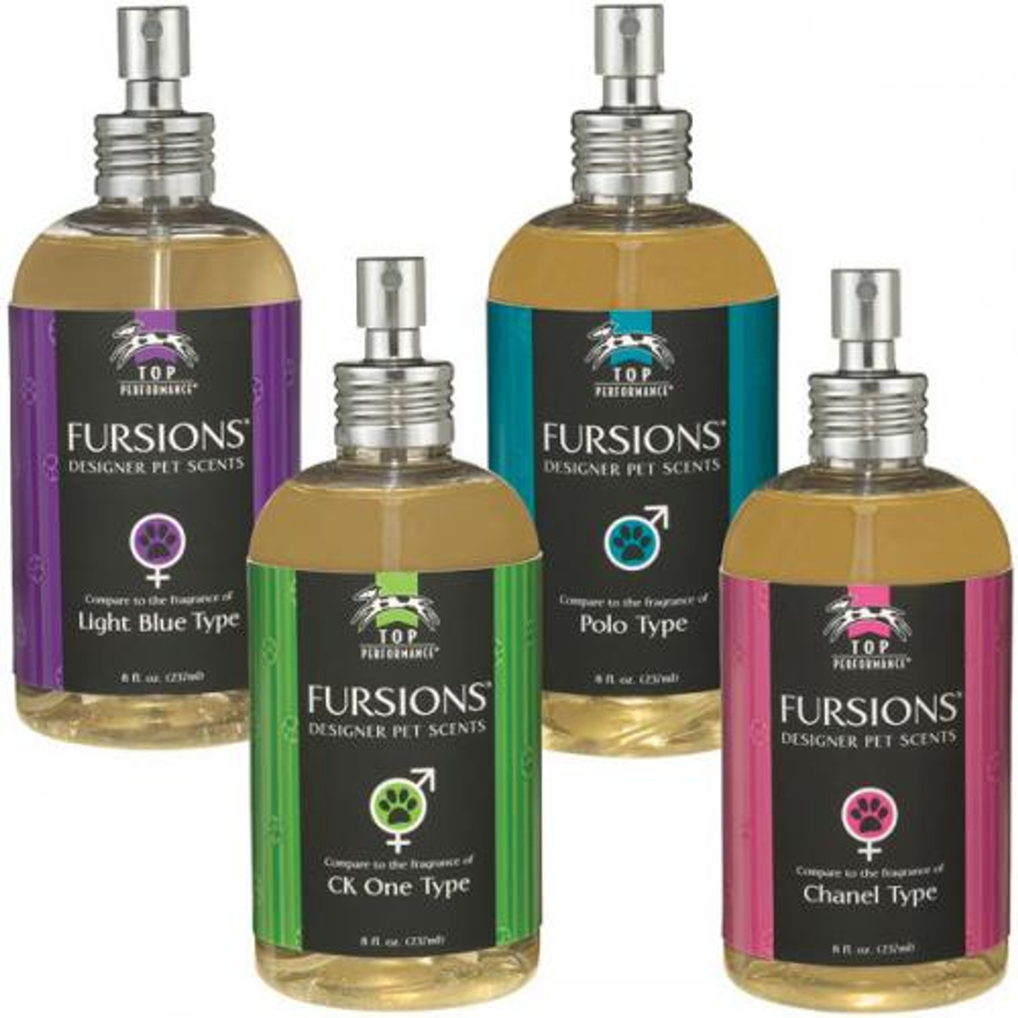 Top Performance Fursions Pet Cologne 8 oz