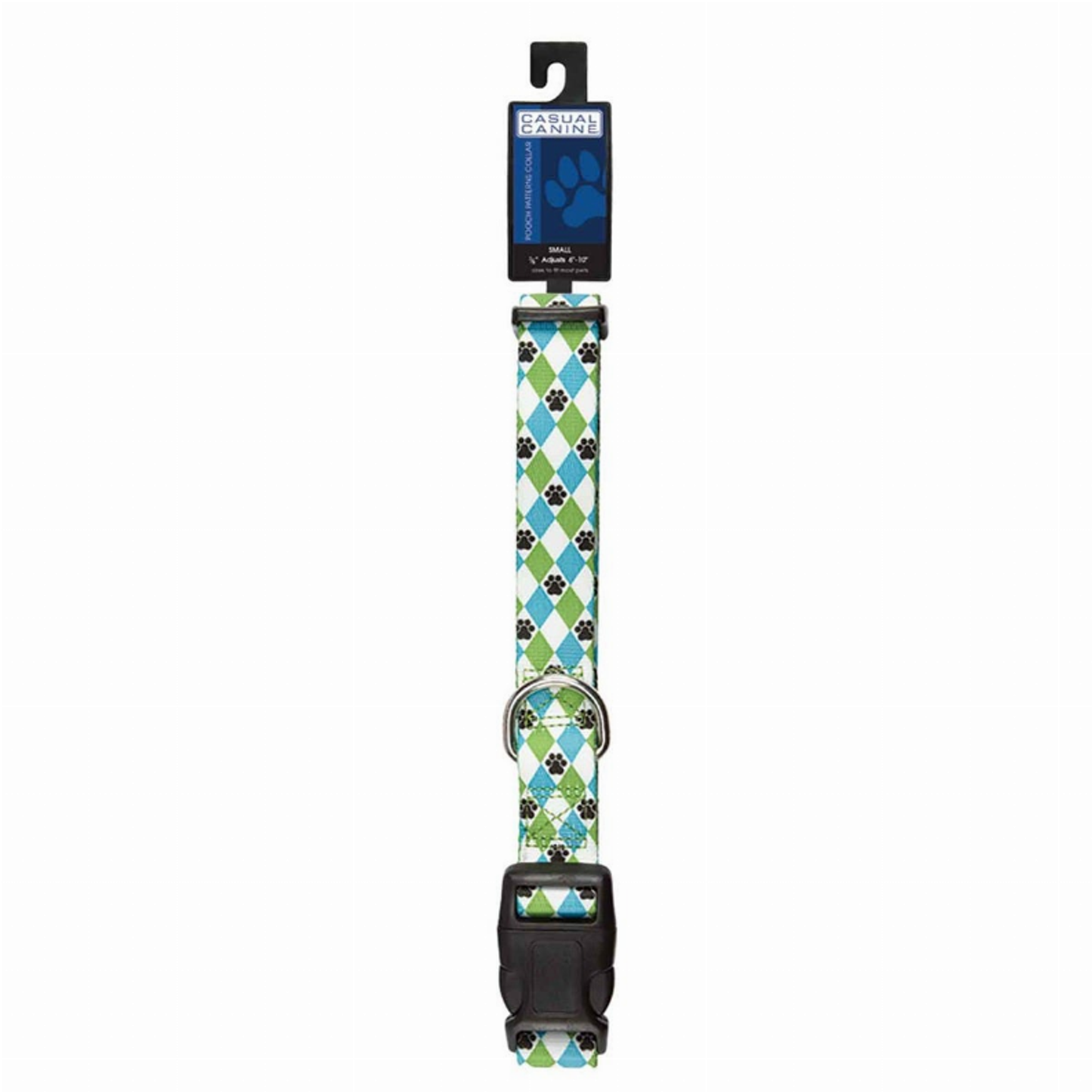 Casual Canine Patterns Argyle Dog Collar