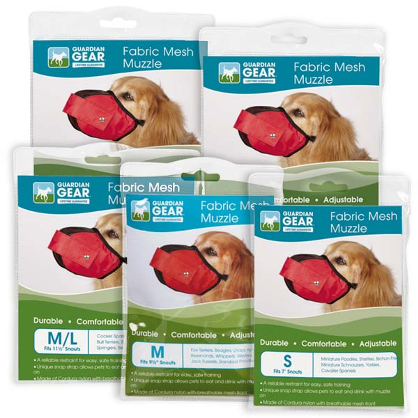 Guardian Gear Fabric Mesh Dog Muzzle