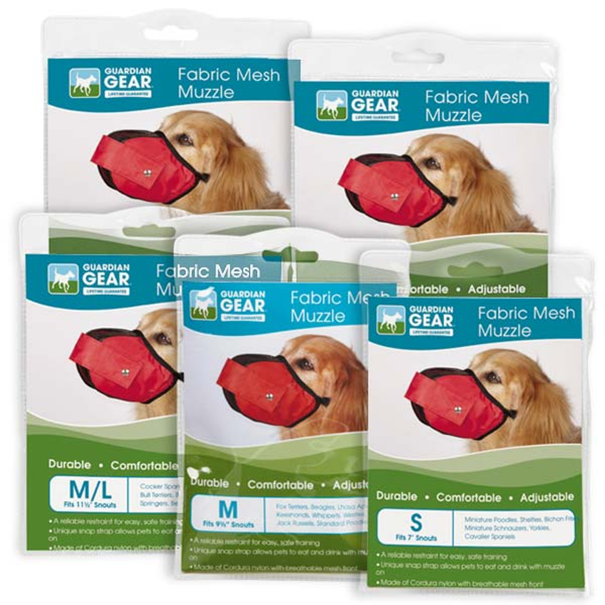 Guardian Gear Fabric Mesh Dog Muzzle