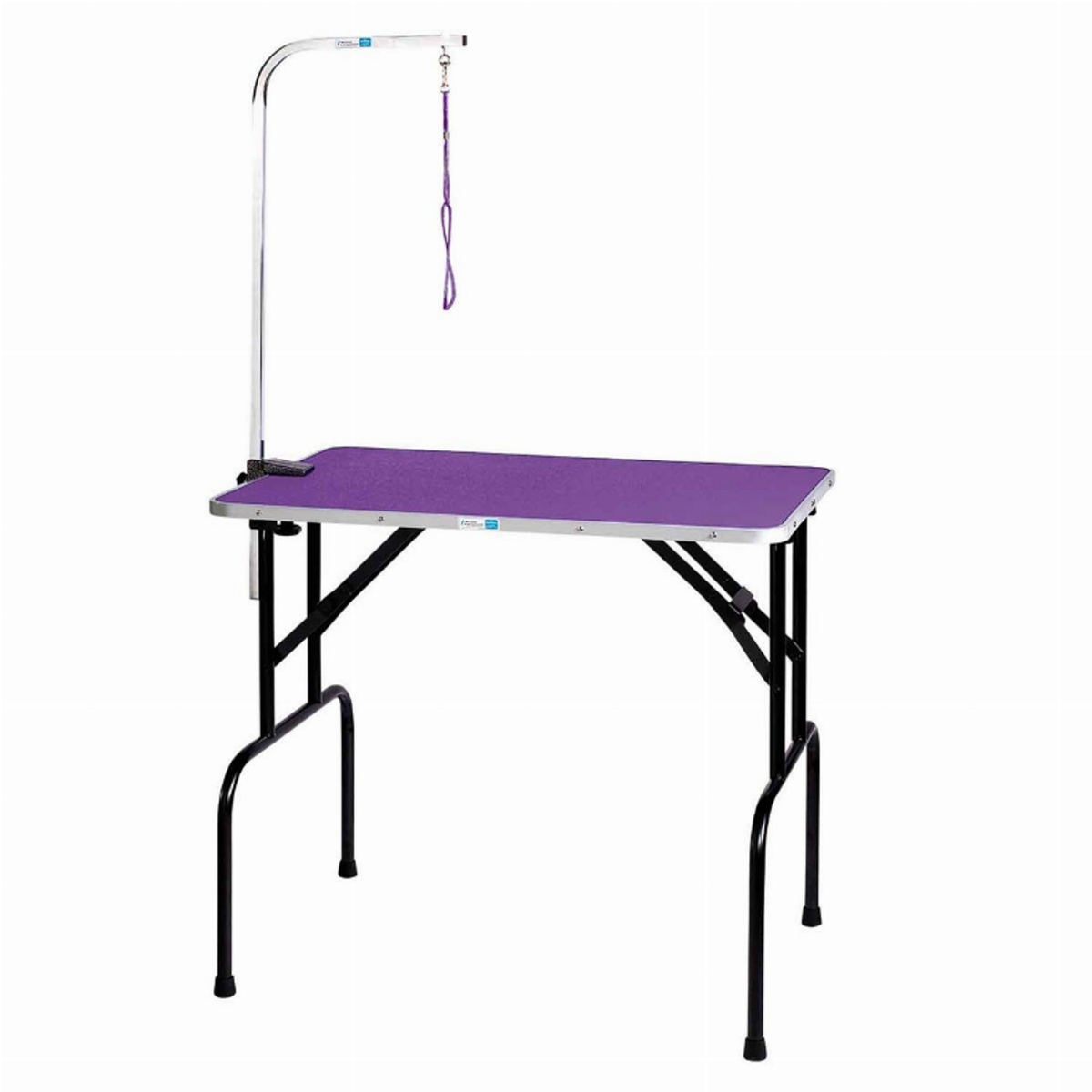 Master Equipment Grooming Table with 36 in Arm 36x24 in Purple