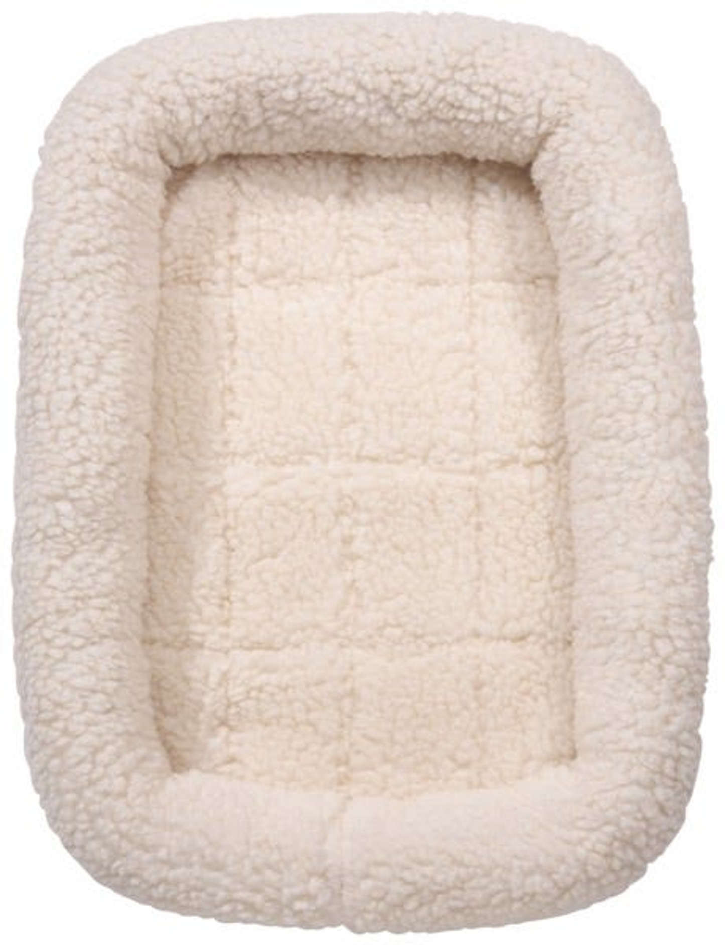 Slumber Pet Sherpa Crate Bed, Medium/Large